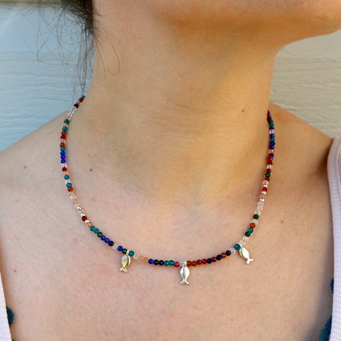 Collier Uraeus Marin main image 1